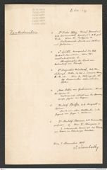 k.k. naturhistorisches Hofmuseum, Intendanzakten 1885-1896 (Hauer), Aktenzahl Z.636/1890, Seite 1